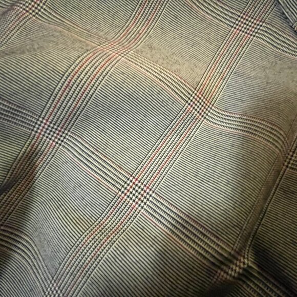 XOXO Grey Plaid Sleevless Dress NWT (L) - Picture 9 of 10